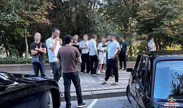 В Волгограде Госавтоинспекция предотвратила несанкционированный автопробег