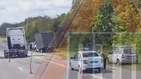 В Пензенском районе в ДТП с тягачом пострадали двое мужчин
