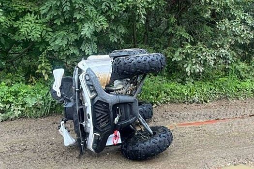 12 августа в Калужской области насмерть разбился несовершеннолетний водитель квадроцикла