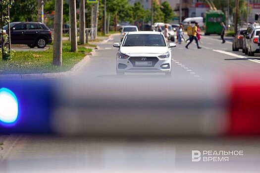 В Казани задержан пьяный водитель, скрывшийся с места ДТП